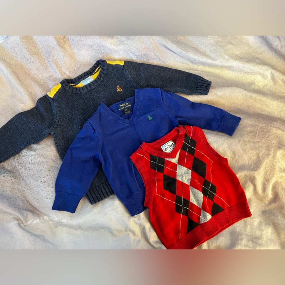 Baby Boy Sweater Bundle